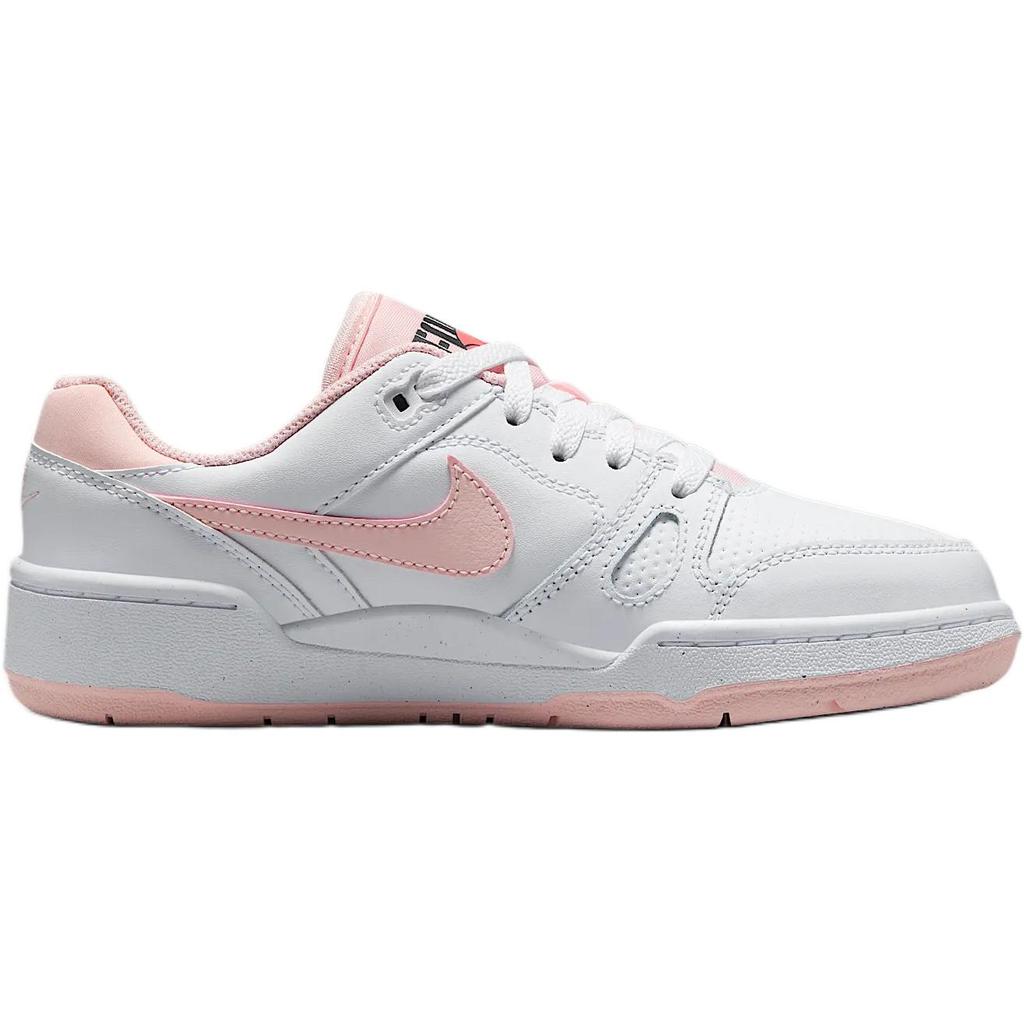 Nike Full Force Low GS Echo Pink Kids Sneakers White Bright-Mango Black FV5929-107