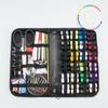 Sewing Kit: Assorted Needles, Threads, Pins, and Crochet Tools in Compact Home Box.