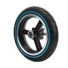 LYH L002 8.5 Inch Honeycomb Front Wheel Hub Electric Scooter Front Tire Replacement Parts for Kugoo M4 Scooter Blue