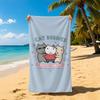 Pattern VintageCat Towel Towel Soft Pool Gift For Travel Gym Shower Cool Camping Quick Dry Sports Large Beach Towel