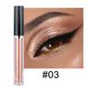Ombre à paupières liquide diamant unique, 12 couleurs, perle psychédélique brillante, ombre à paupières couchée, maquillage en larmes de vers à soie