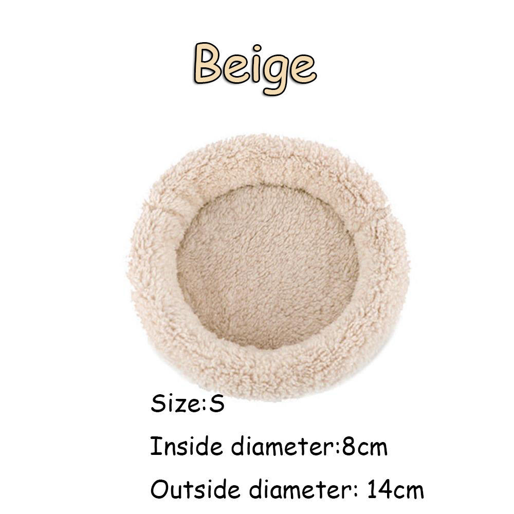 Winter Hedgehog Rabbit Hamster Sleeping House Fleece Guinea Pig Mat Small Animal Bed