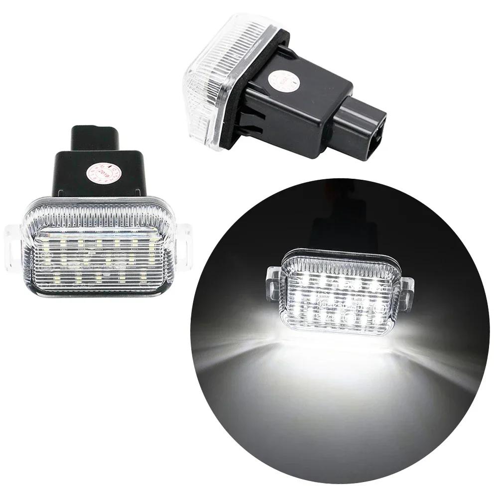 2Pcs Error Free White LED License Plate Light Number Lamp For Mazda A/T (Aka Mazda 6) 2014-2020 For Mazda3 Hatchback 2014-2018