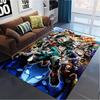 Anime Hero Academia Carpet Rug for Living Room Bedroom Home Sofa Decoration,Kids play Non-slip Floor Mat