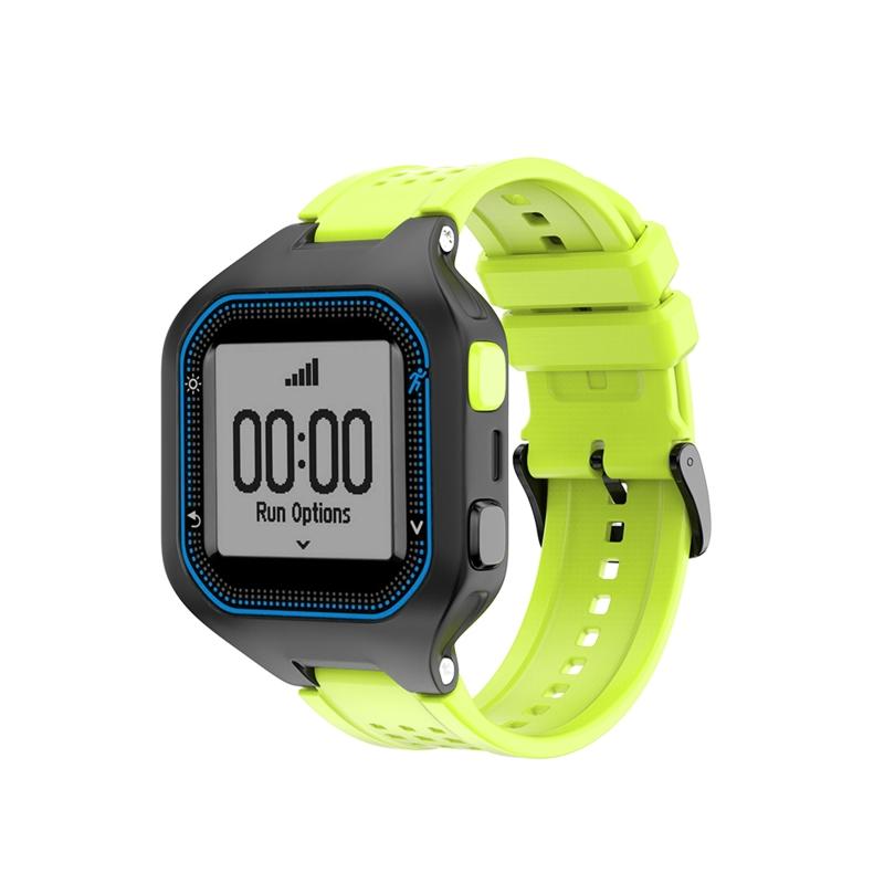 Fit for Forerunner 25 Male Band Adjustable Smartwatch Silica Wear Resistant Strap Wristbands Bracelet with Tools