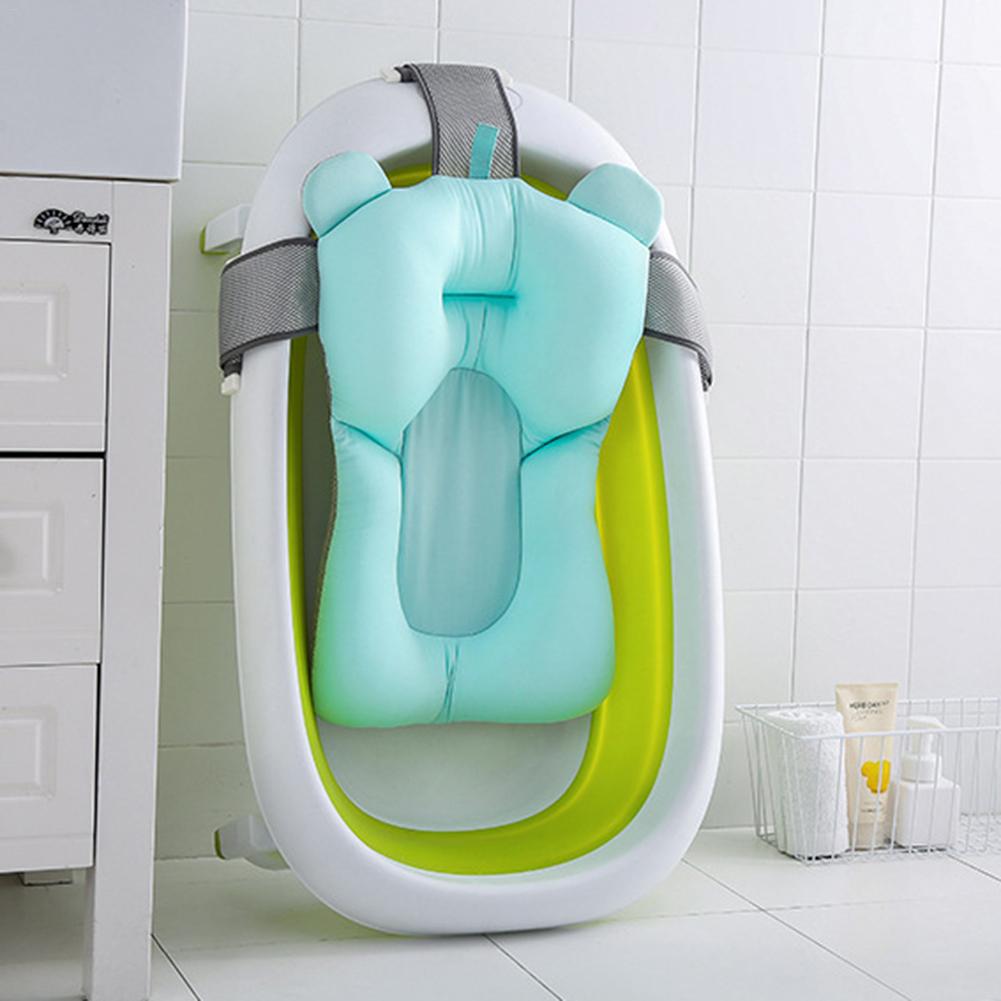 Buy Baby Bath Mat Bathing Net Bag Particles Filling Floating at