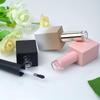 1Pcs Empty Nail Gel Bottles 10Ml 15Ml Colorful Nail Polish Bottles With Brush Beauty Nail Oil Bottle Cosmetic Containers