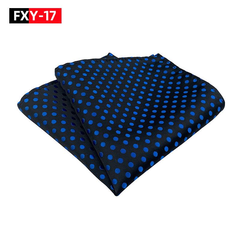 Men's Polka Dot Suit Handkerchief - Fashionable Square Pocket Scarf
