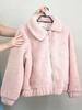 Granular Velvet Frühling und Herbst Damenmode Jacke Einfarbige Jacke