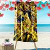 Saint Seiya Print Beach Towel, Large Soft Quick Dry Towel for Beach Camping Swimming