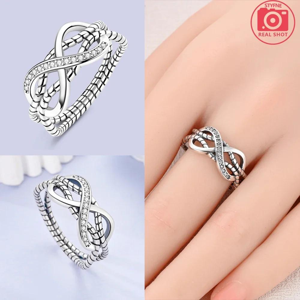 

Charm Bead Components Authentic Original Copper Metal Heart Woman Wound Rings Designed For Anniversaryt Wedding Luxury High Quality Fine Jewelry Ring 6