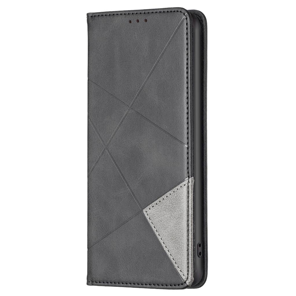 For Honor 90 Anti-Scratch Stand Leather Cover Imprinted Line Card Slots Mobile Phone Case