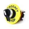 10PCS Durable Label Switch Accessory 22mm Emergency Stop Sign Warning Circle Label Mark