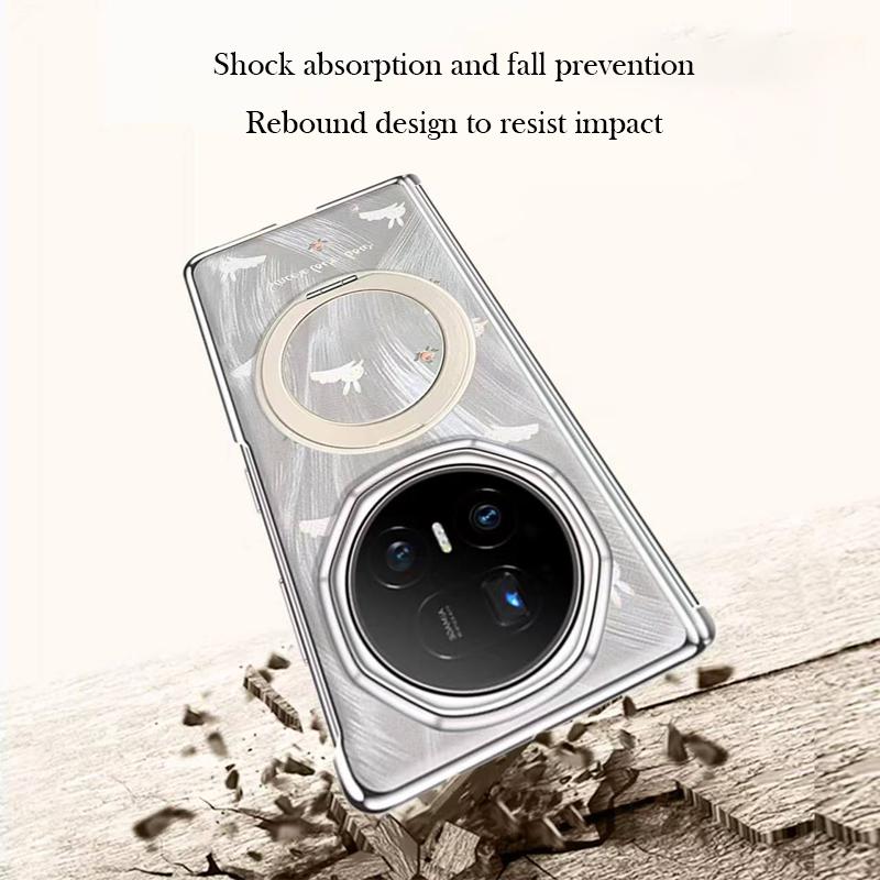 Magnetic Case For Honor Magic V5 Bracket Back Cover Case for HONOR MAGIC V5