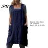 Washable Cooking Apron Solid Color Crisscross Back with Pockets Garden Fine Workmanship Baking Accessories