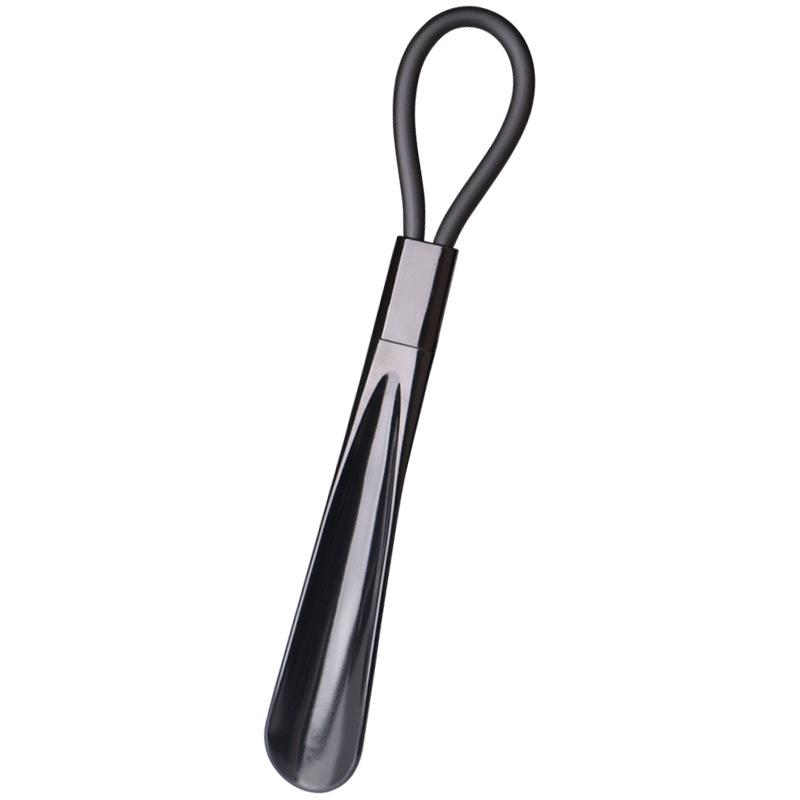 

Длинный высококачественный пластиковый рожок для обуви для удобства использования - идеально подходит для пожилых людей чёрный