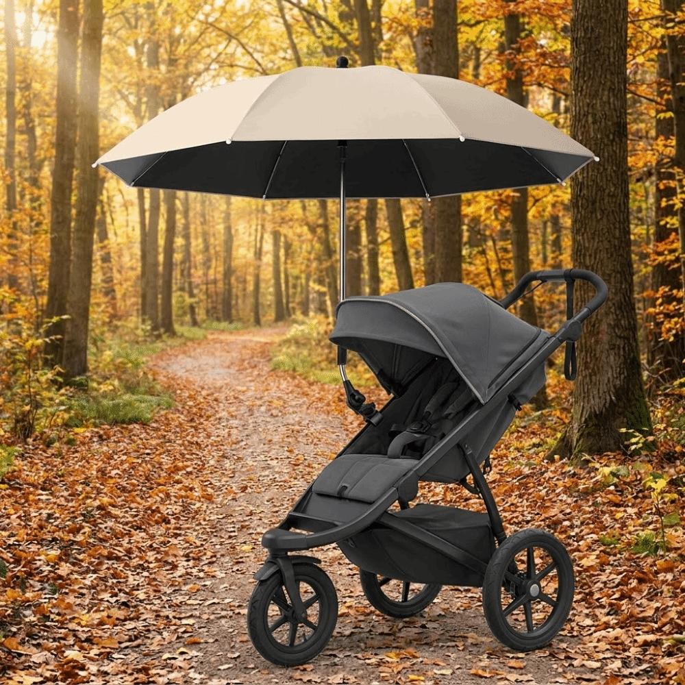 Met Klem UV-Bescherming Paraplu Verstelbare Kinderwagen Paraplu Zon Bescherming