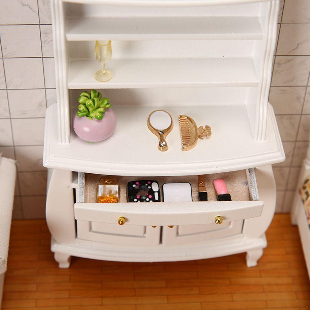 Artificial Fat Bookcase Furniture Decoration Miniature Dollhouse Furniture Model  Miniatures Scene