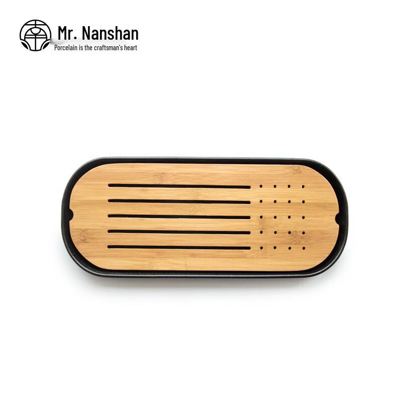 

Mr. Nanshan Black Pottery Gongfu Tea Tray