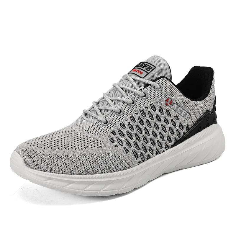 Summer Lightweight Men Running Shoes Men Mesh Walking Sport Tenis Shoes Breathable Casual Classical Fashion Anti Slip Sneakers