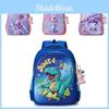 Adorable Cartoon Lightweight School Backpack For Kids With Curved Straps And Fun Designs