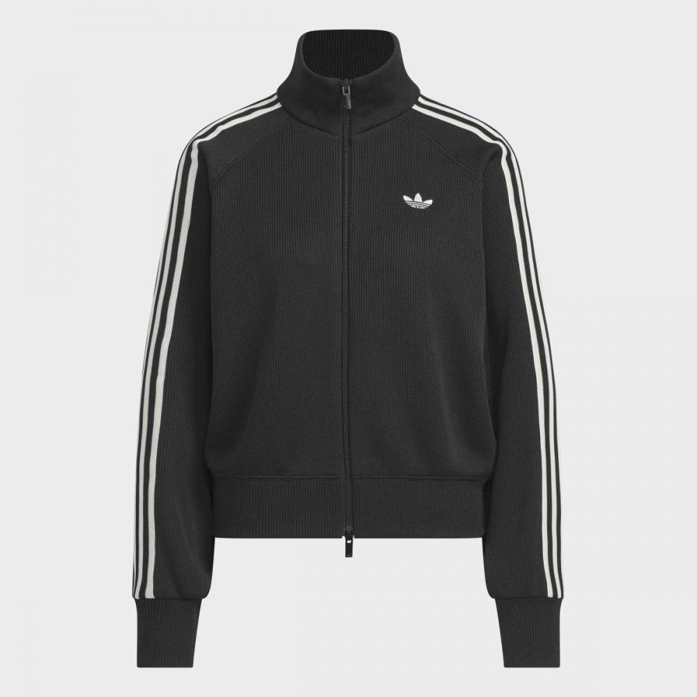 Adidas Knit Balloon Track Top Black  Kq5488 