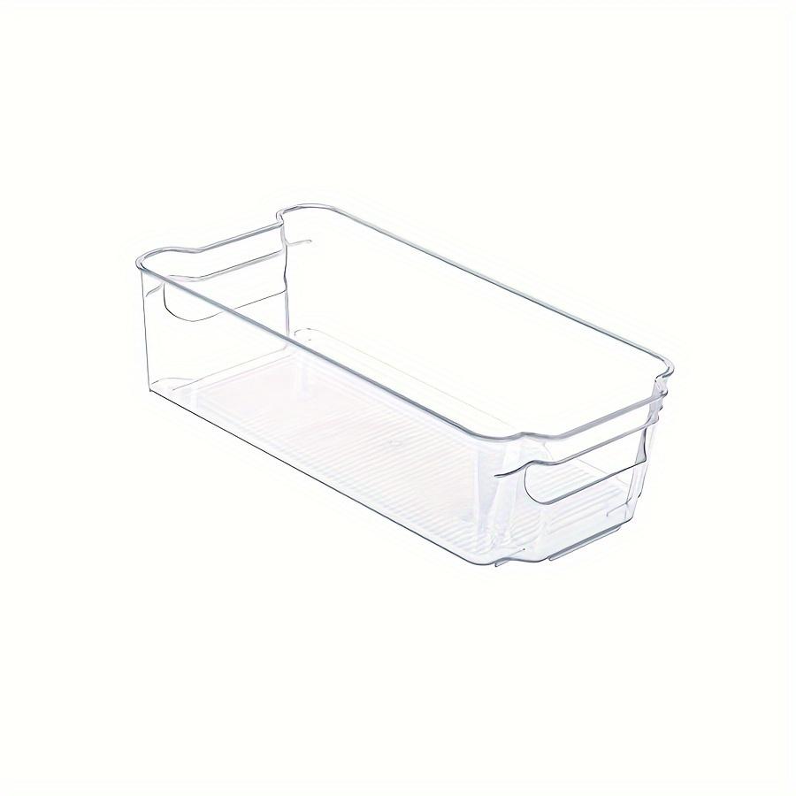 

1 шт/2 шт органайзер для холодильника, прозрачные пластиковые контейнеры, ящик для хранения для холодильника, морозильника, кухонного шкафа, кладовой