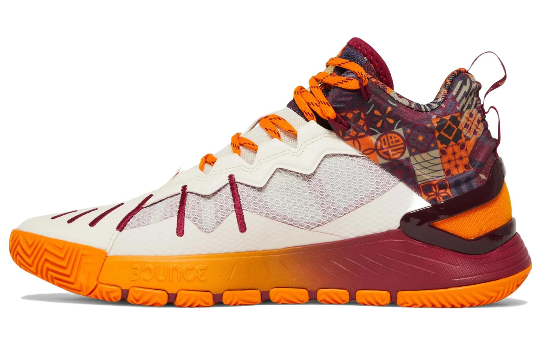D Rose Son of Chi Adidas  White Bold Orange  GV8717 40