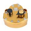 Motorcycle Adjustable Steering Damper Stabilizer Safety Golden Universal