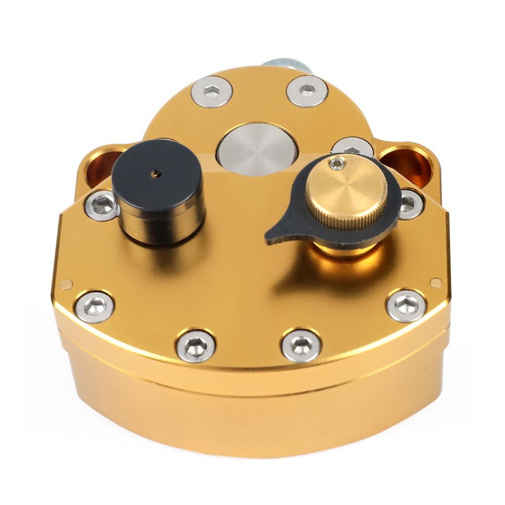 Motorcycle Adjustable Steering Damper Stabilizer Safety Golden Universal