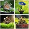 2D Acrylic Animal Garden Stake, Frog Rooster Giraffe Mushroom Yard Art Sign, Decorative Welcome Sign for Outdoor Yard Lawn Pathway