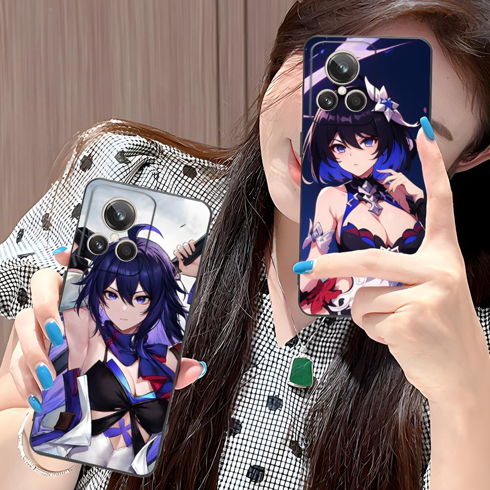 HSR Seele Matte TPU Mobile Phone Case for Realme 15 14 13 12 11 10 9 Pro Plus T i Lite 5G Colorful Printing Cover