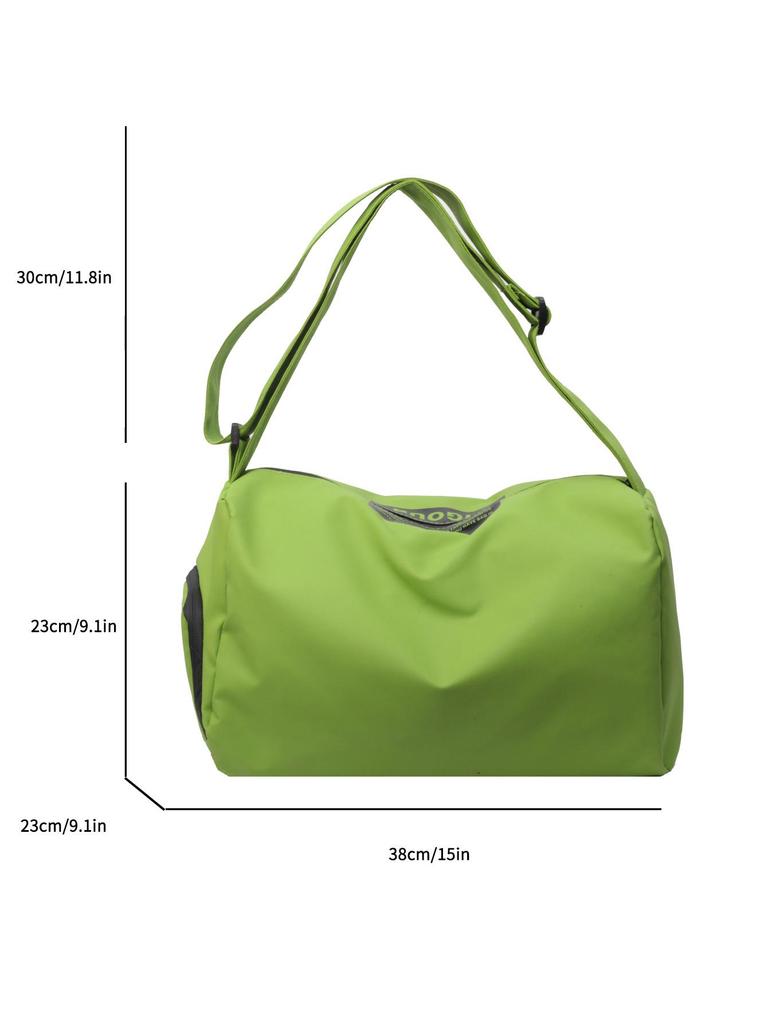 Korean Trendy All-Match Large Capacity Fitness and Travel Bag - Unisex Handheld and Crossbody