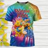 Disney Winnie The Pooh Cartoon T Shirt  Casual T-Shirts Anime 3D Print Kids Tees Tops Clothing