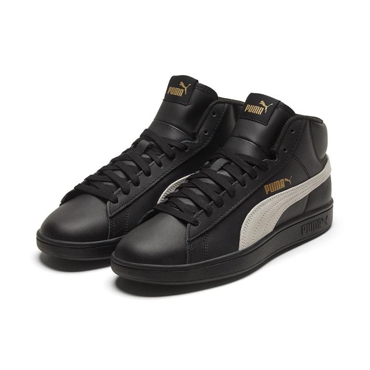 Puma Smash V2 Mid 'Black White' Men's 366924-11