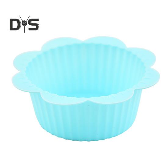 10/20 Τεμάχια Φόρμες Σιλικόνης για Ψήσιμο Πυκνωμένες Αντικολλητικές Φόρμες για Μάφιν Τάρτες με Ακανόνιστα Σχήματα Ασφαλείς για Φούρνο/Κατάψυξη/Πλυντήριο Πιάτων Σκεύη Ψησίματος για Κρέμα Πουτίγκα