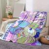 1pc Monsters, Inc. Printing Blanket - Soft, All-Season Throw for Office Blanket,  | Personalized Gift with Adorable Cartoon Design