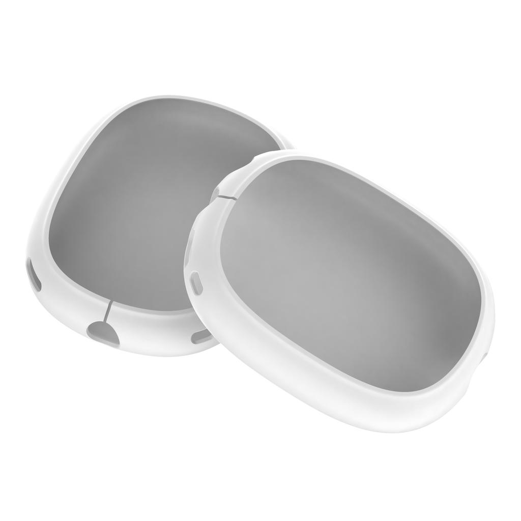 Silicone Case Cover for AirPods Max with USB-C Bluetooth-Compatible Headset Anti-Scratch Ear Pad Soft Shell Protectors