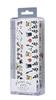 Kamio Japan Moomin Eyeglass Magnetic Synthetic with Case, White, Semi-Hard, Closure, Leather, Cloth, "Forest Kitchen"