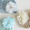 Bohemian Style Crochet Flower Hat Handmade Hollow Out Knitted Hat Retro Weave Cap  Girls