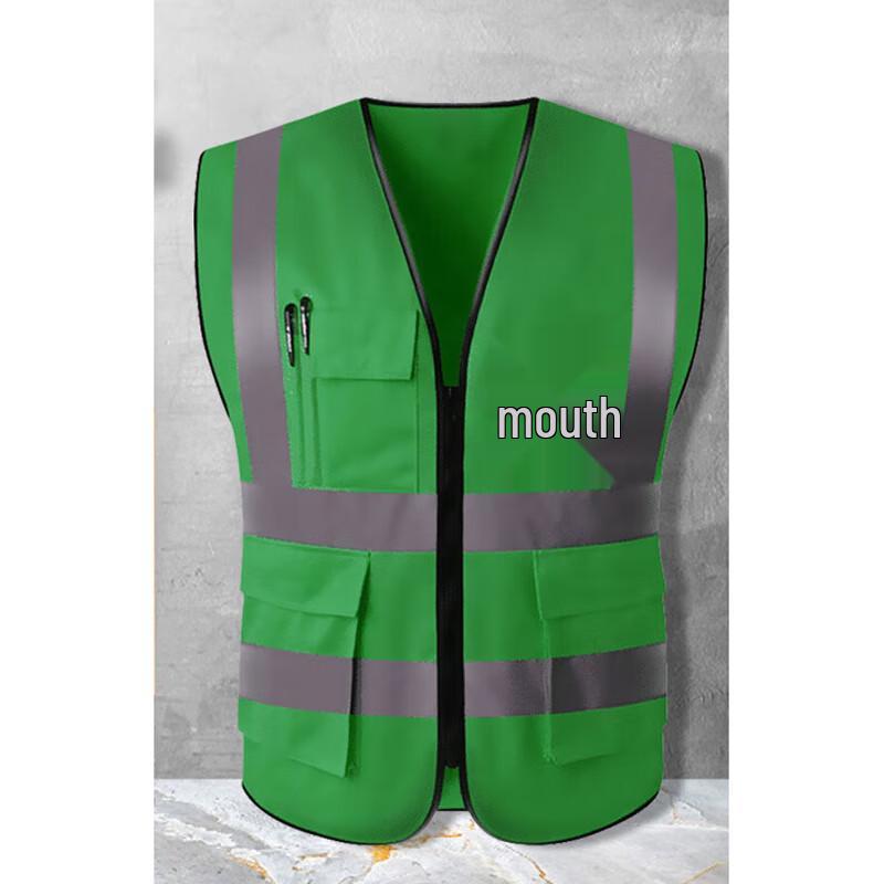 Kemi Multi-Pocket Reflective Safety Vest One Size