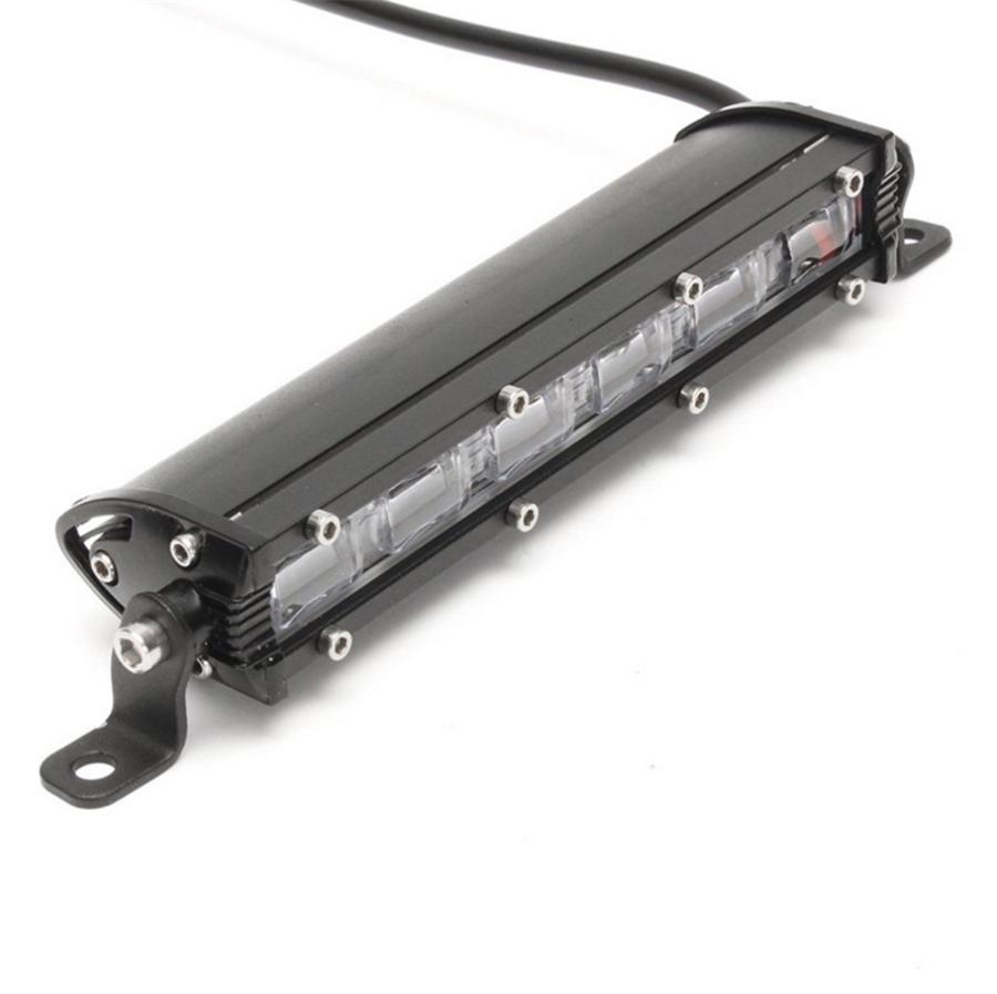 Pair 8''120W 12000LM Aluminum 6D Flood Beam Slim LED Work Light Bar Single Row Car SUV Off Road Lamps New