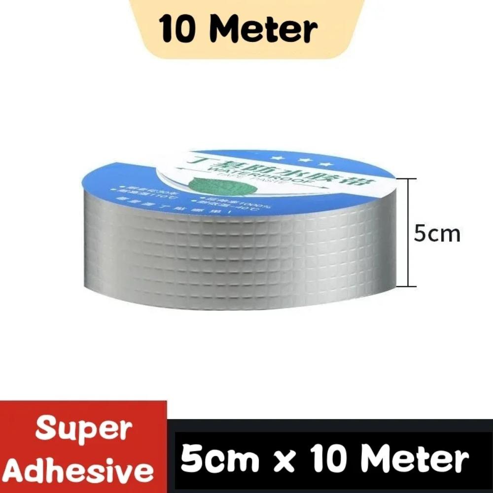 10M Anti-Lek Waterdichte Tape Dak Lekdicht Hoge Temperatuurbestendigheid Leidingen Muur Leksticker Super Kleefkracht Duct Fix Tape