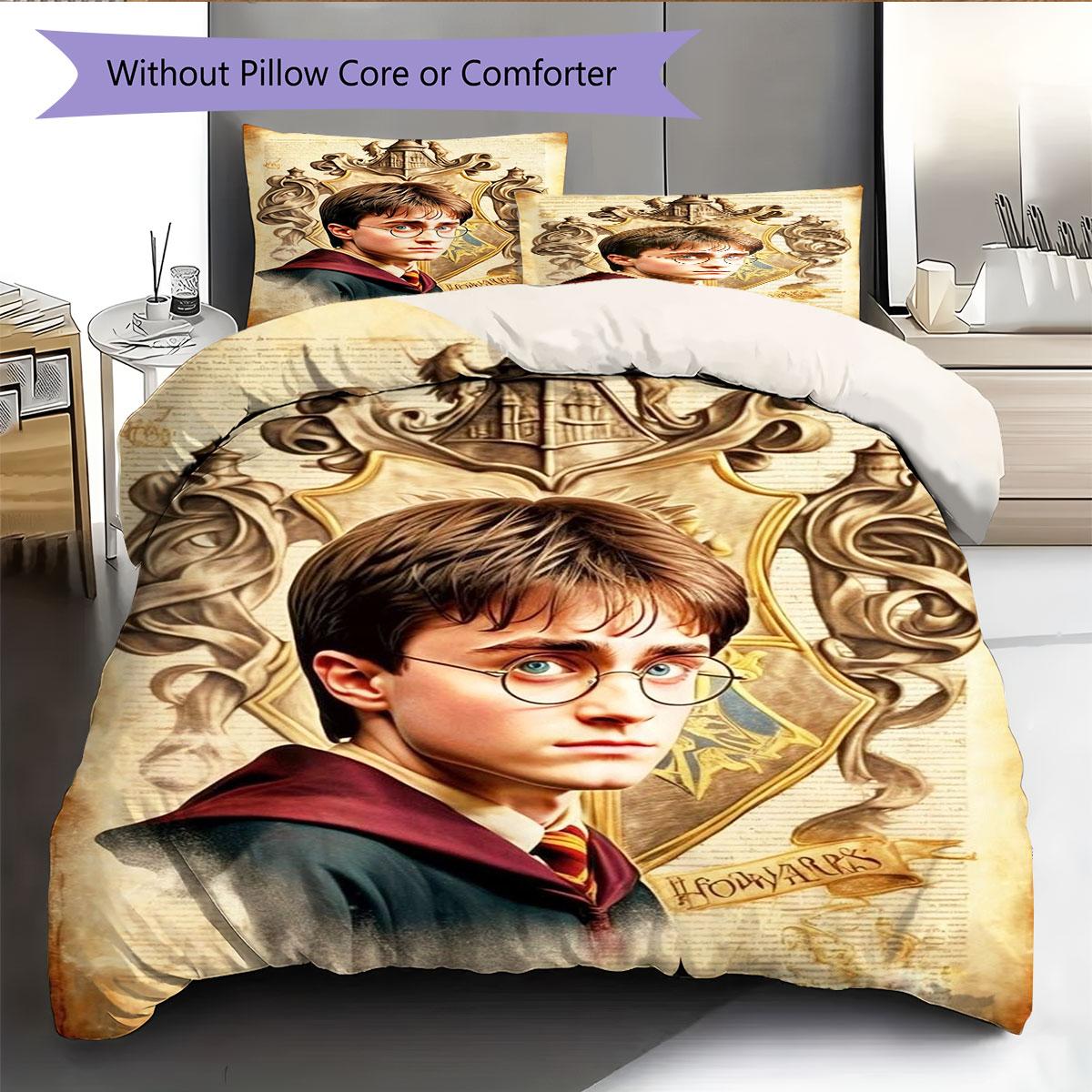 

Harry Potter Comfortable and Warm Bedding Set—The Perfect Choice for Decorating Your Bedroom and Enhancing Home Life 135x200cm