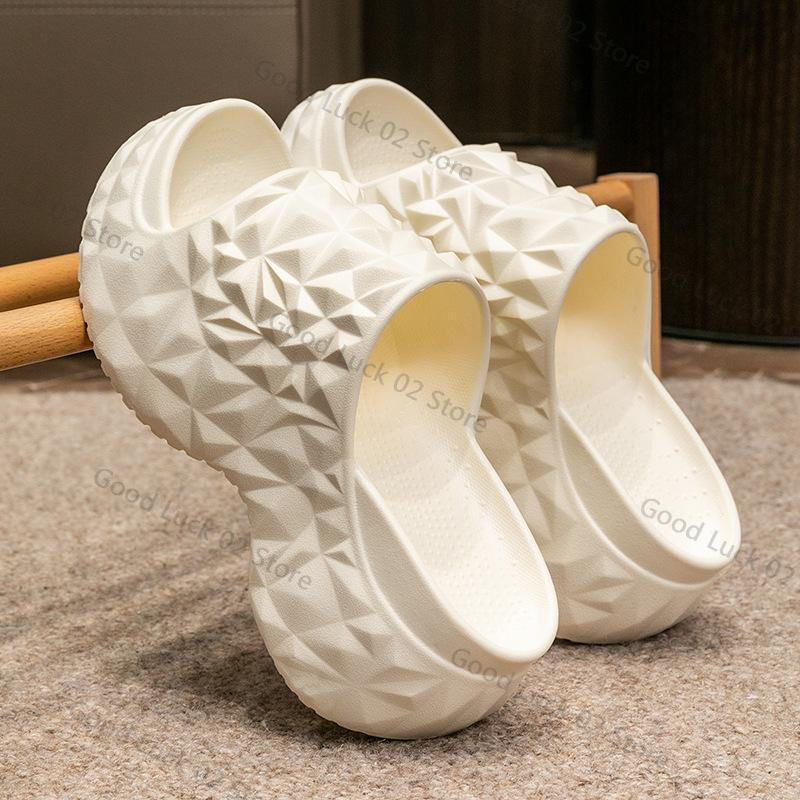 

Fashion 2025 New Women Sandals Durian sandals Outdoor Platform Beach Sandals Summer Wear-resistant Nonslip Cloud Slippers Home Slides 39-40