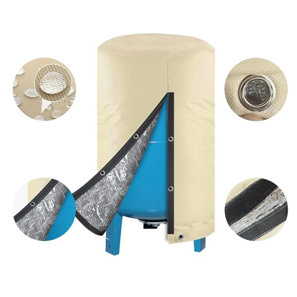 Protecție Pompa de Apă Capac Izolat Rezervor Strat Izolant Burete Izolație Folie de Aluminiu Deschideri Laterale Strategice Capac