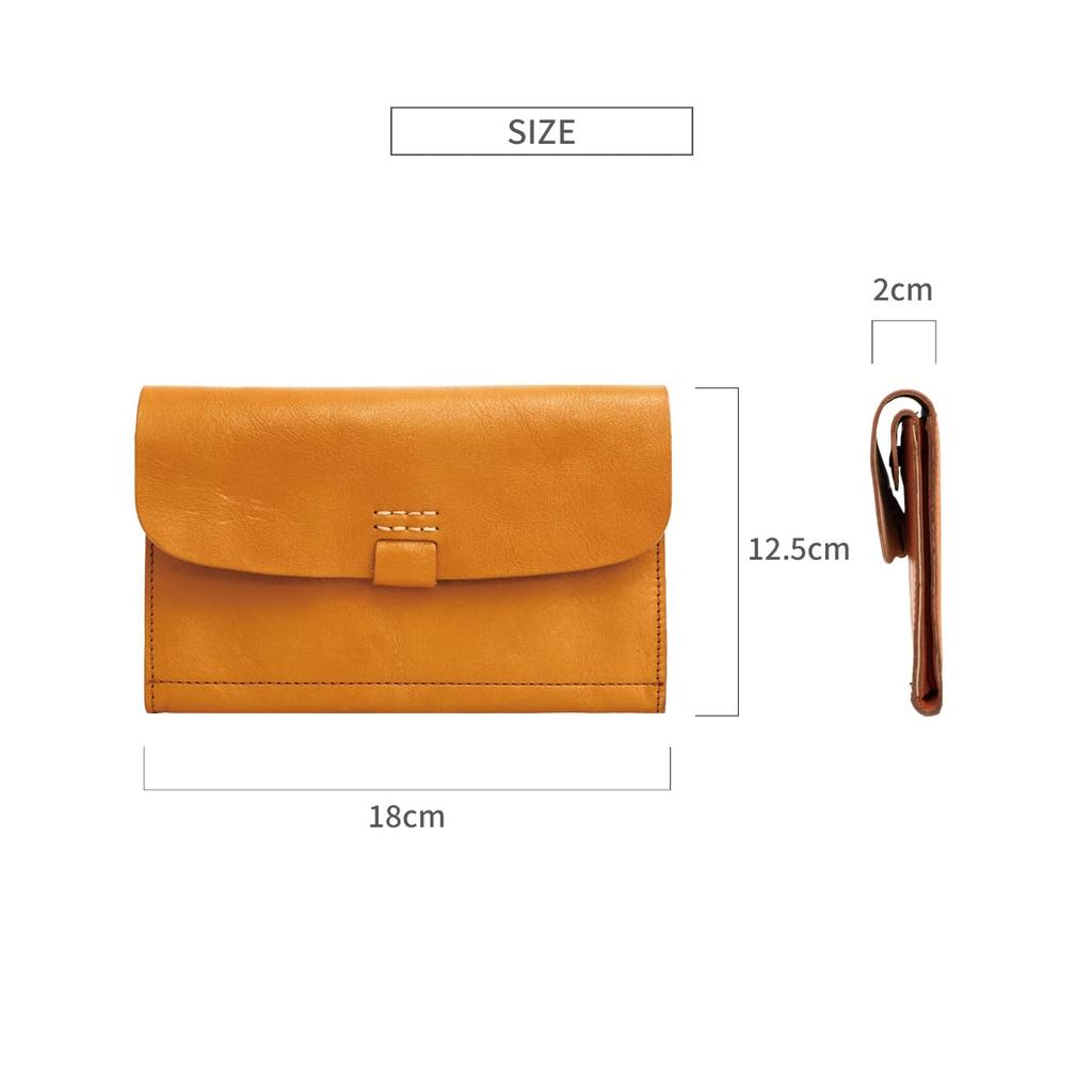 Passbook Genuine Italian Leather Holds Seals and Cash Coin Card Travel Airline Green [RafiCaro] Women's Case, Pouch, Cards, Purse, Case, Billfold,
