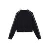 Nike Sportswear Collection Logo Half High Neck Short Casual Sweatshirt Women Sweatshirt Black FB8753-010