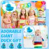 5 Inches Large Rubber Ducks Bulk Large Duck Toy Squeak Rubber Duckie Floating Bath Toy Duck For Birthday Party Decoration Gift