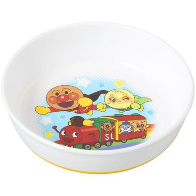 Kraschad Anpanman Skål Tallrik x 15 x Mikrovågsuppvärmning Diskmaskin Kokning Desinfektion OK medföljer (15 4 cm) / / / Halkskydd